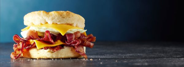 Bacon, Egg, and Cheese Biscuit - The Skinnyish Dish